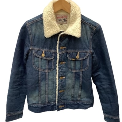 ♪♪LEE リ レディース ボアデニムジャケット SIZE M