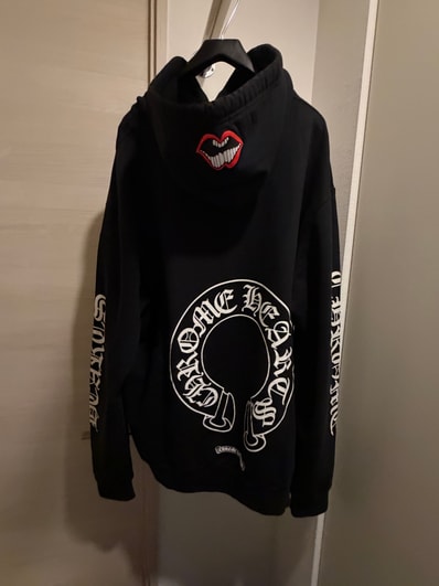 Chrome Hearts Matty Boy Chomper Horseshoe Hoodie "Black"