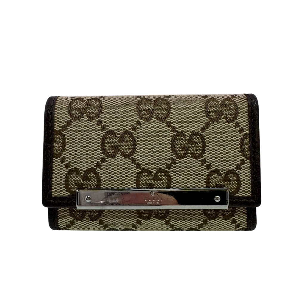 グッチ GUCCI キーケース GG 127048 ベージュ