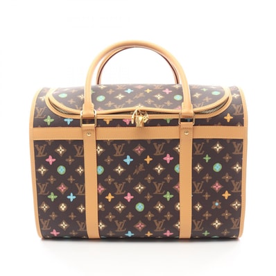 ルイ・ヴィトン LOUIS VUITTON サック シヤンNM ハンドバッグ バッグ PVCコーティングキャンバス レザー メンズ レディース ブラウン系 / マルチカラー M47066 【中古】