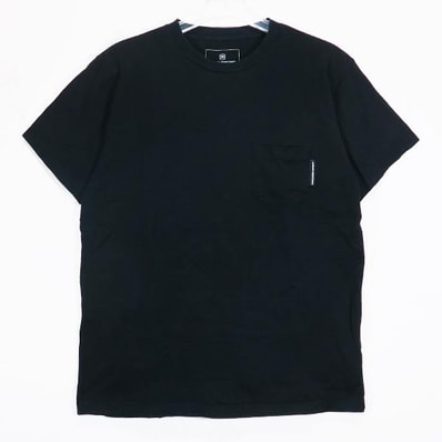 uniform experiment ユニフォームエクスペリメント 17SS 5 STAR POCKET TEE UE-170082 5スター ポケット Tシャツ ブラック ショートスリーブ カットソー 半袖 サイズ1