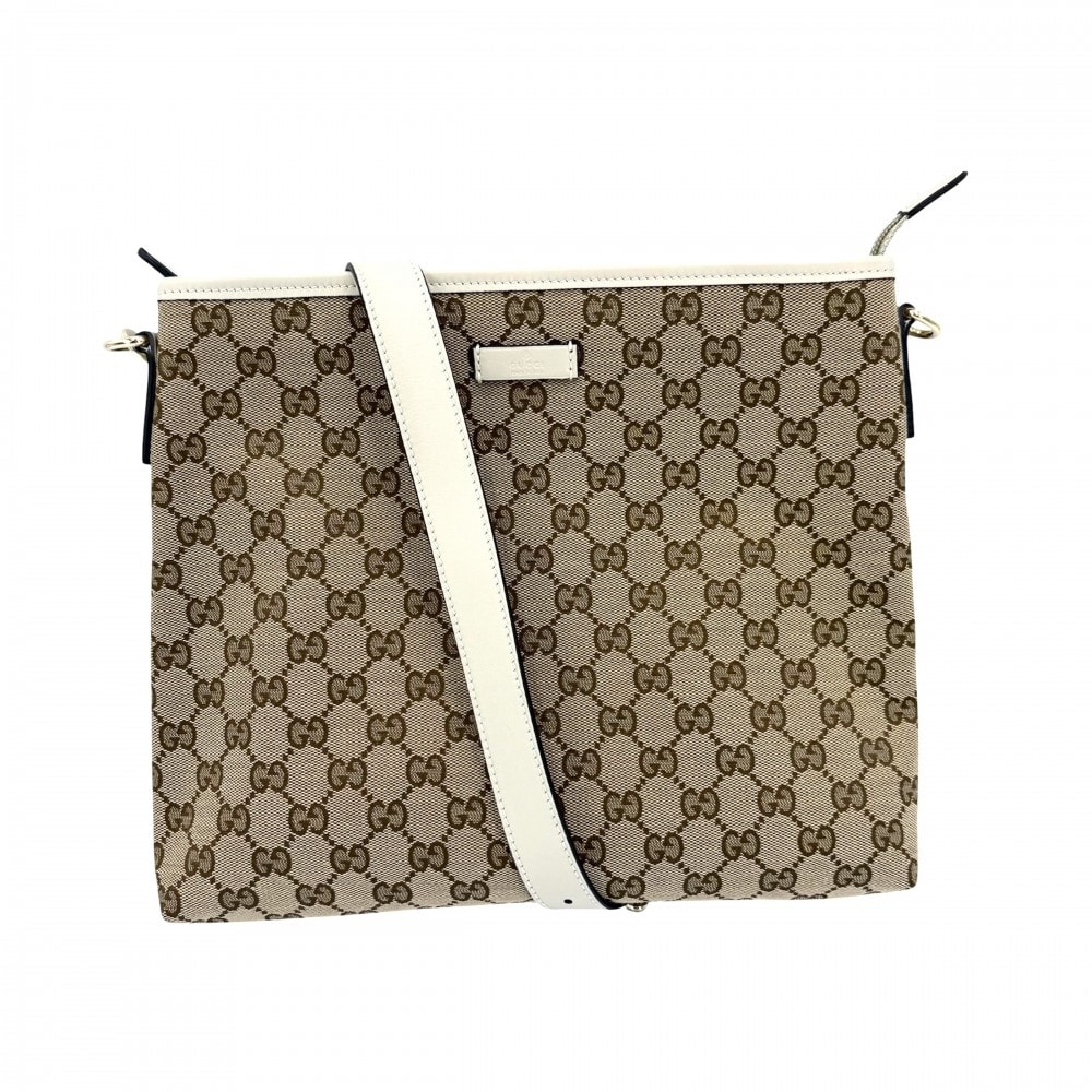 C (やや傷や汚れあり)】GUCCI グッチ ショルダーバッグ GG 肩掛け 斜め