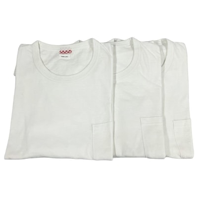 VISVIM ビズビム 品番 0125205009003 SUBLIG EX JUMBO 3-PACK S/S 3枚セット 半袖Tシャツ ホワイト サイズ4 正規品 / 53118