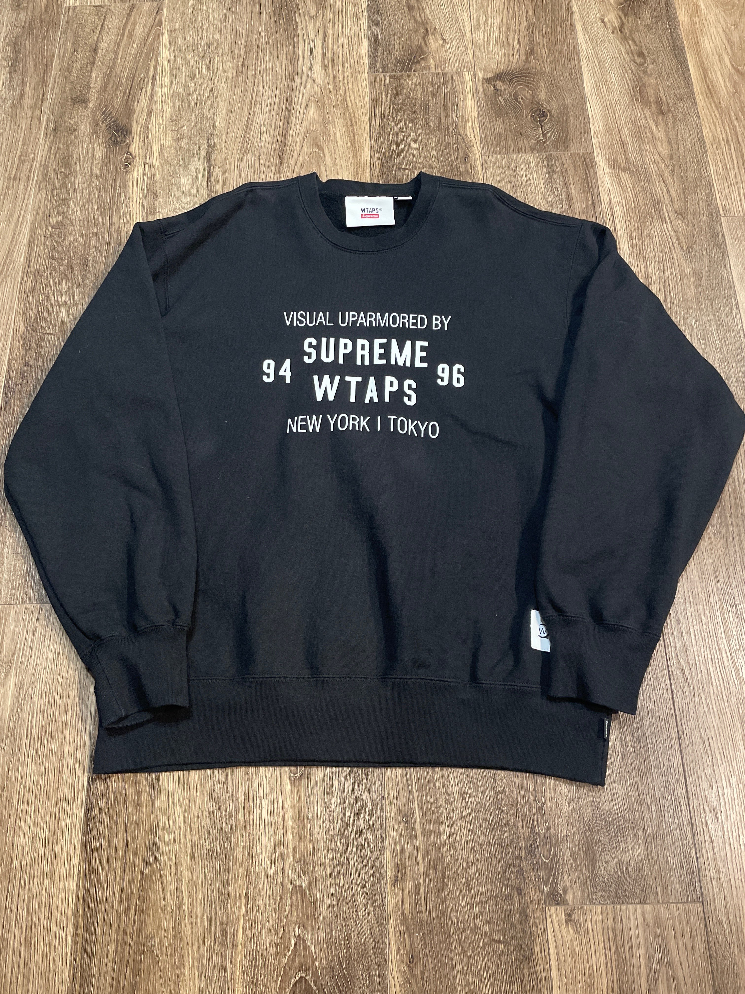 Supreme / WTAPS Crewneck "Black" 21274SPD-CSM03S
