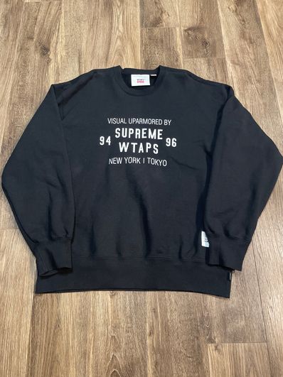 Supreme / WTAPS Crewneck "Black" 21274SPD-CSM03S