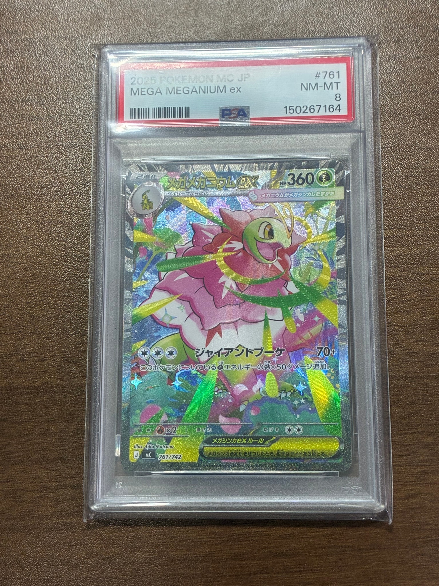 PSA8以下】メガメガニウムex SAR仕様 [MC 761/742](スタートデッキ100