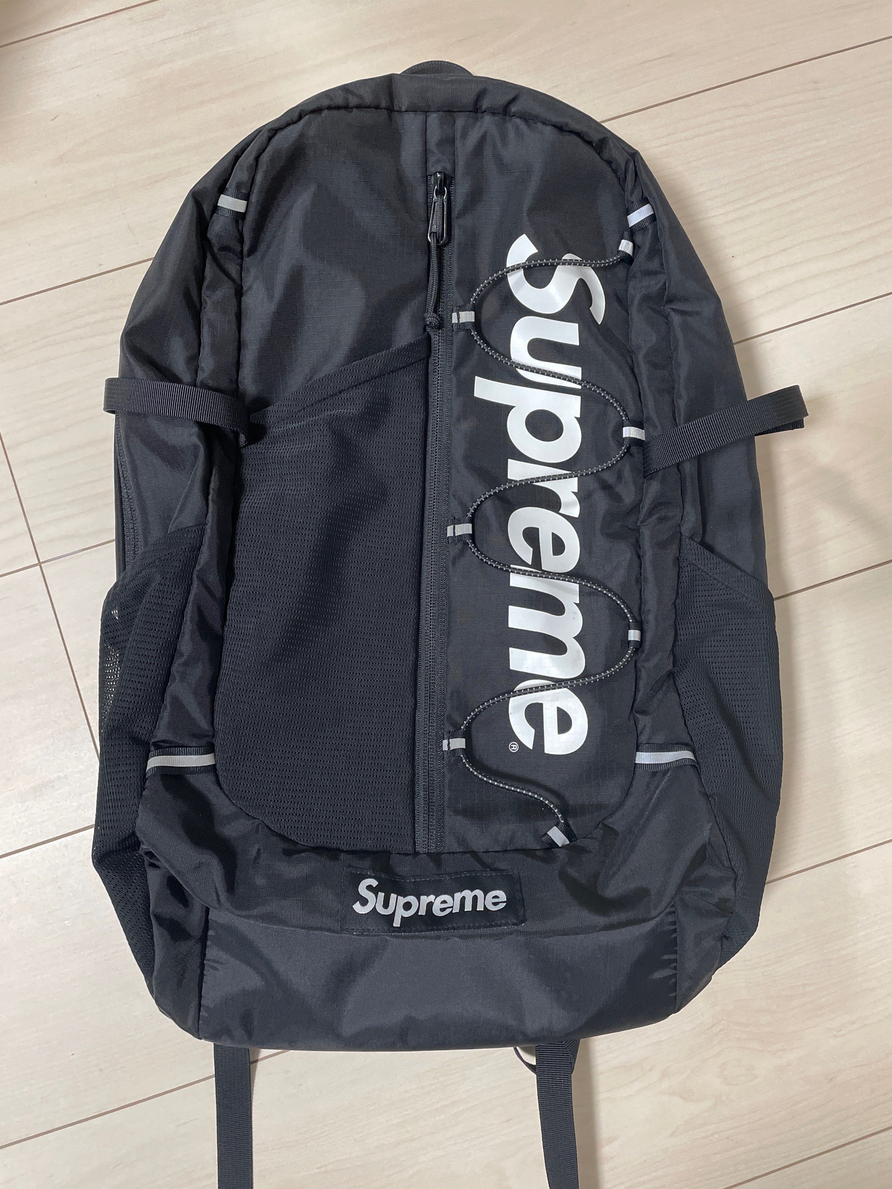 Supreme 2017SS Backpack "Black"