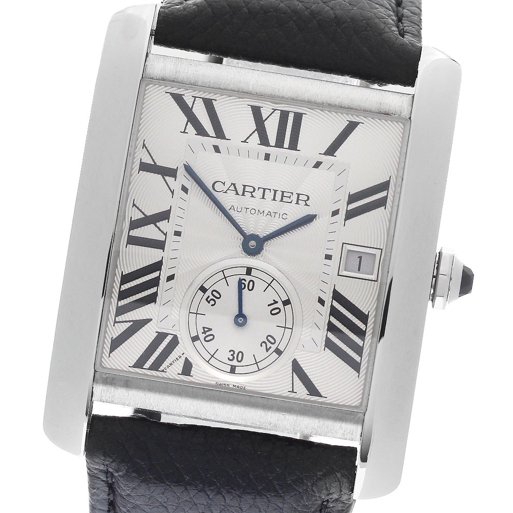 カルティエ タンクMC LM W5330003 メンズ 【中古】