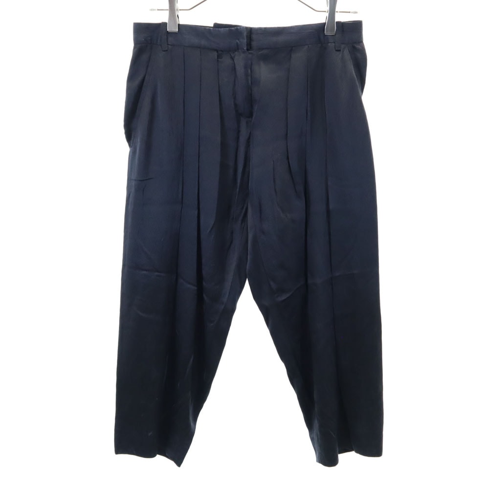 Emporio Armani エンポリオアルマーニ イタリア製 クロップドパンツ 40 ブラック系