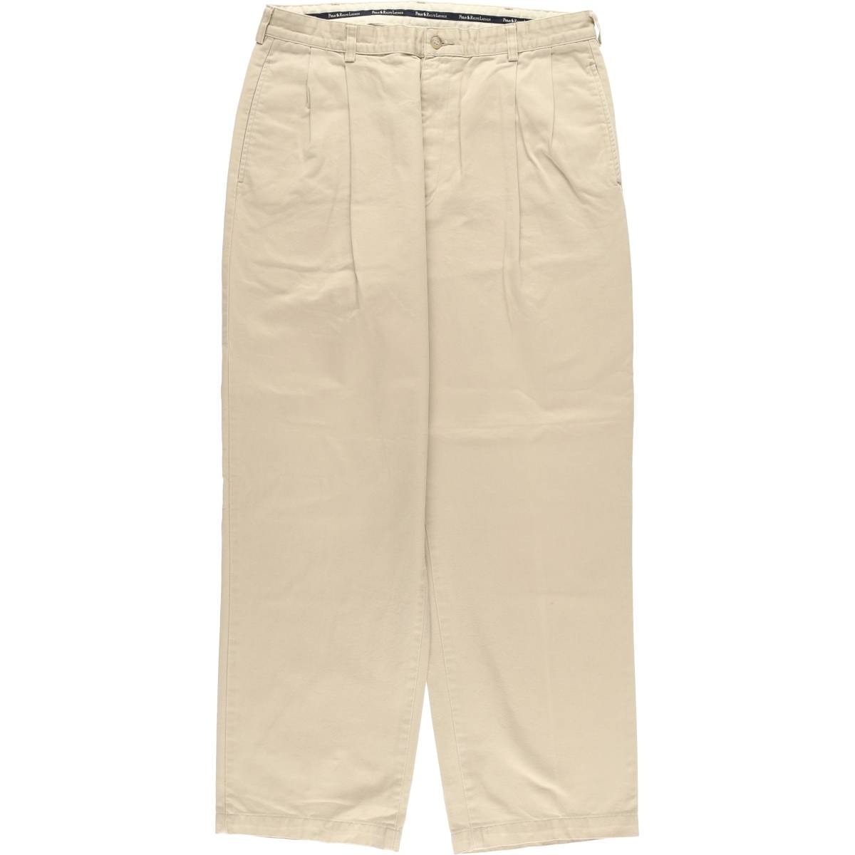 古着 ラルフローレン Ralph Lauren POLO RALPH LAUREN ツータック チノパンツ メンズw34相当/eaa557370