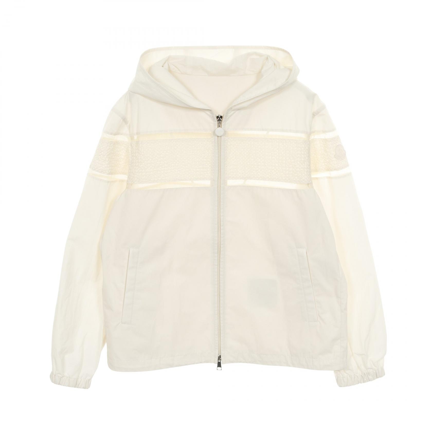 モンクレール MONCLER CLISSON ブルゾン 衣料品 アウター ポリエステル レディース ホワイト系 【中古】