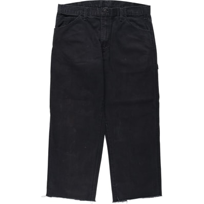 古着 ディッキーズ Dickies カットオフ ダックペインターパンツ メンズw36相当/rab181232