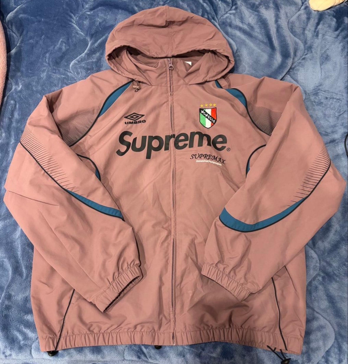 目立った傷や汚れなし】シュプリーム アンブロ トラック ジャケット