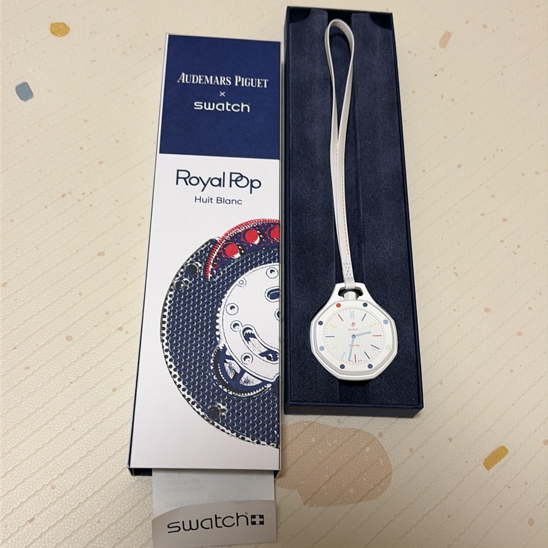 Swatch x Audemars Piguet Royal Pop Huit Blanc "White"