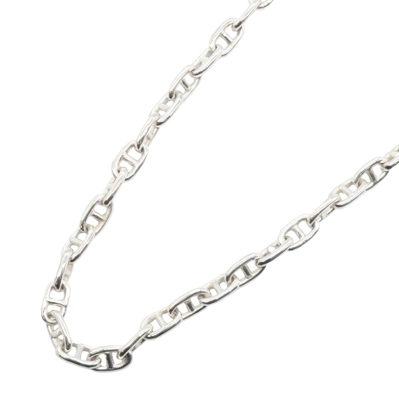 エルメス HERMES ヴィンテージ シェーヌダンクル TPM 63コマ ネックレス ネックレス ジュエリー シルバー925 レディース シルバー系 【中古】