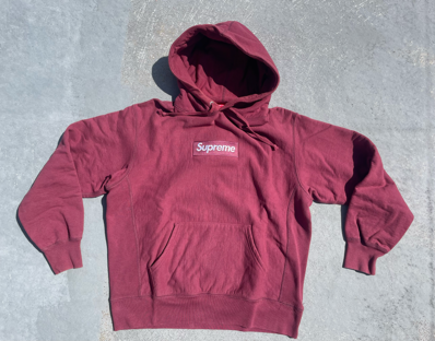 Supreme Box Logo Hooded Sweatshirt "Plum" (21FW)