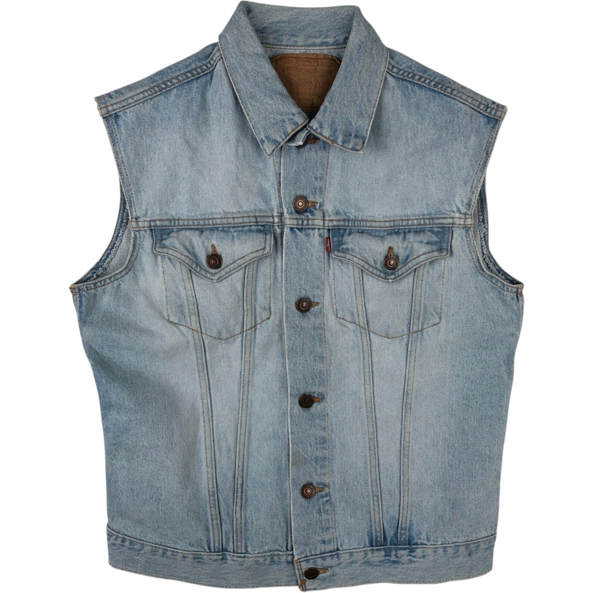 古着 リーバイス Levi's 75530-0107 デニムベスト カナダ製 メンズM相当/eaa616468