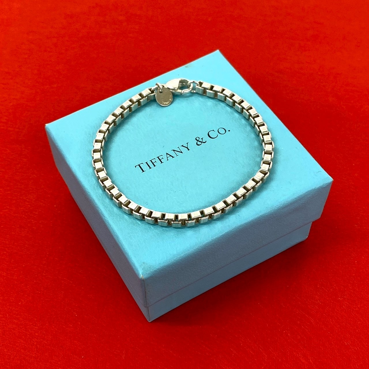 TIFFANY&Co. ティファニー ベネチアン シルバー925 ブレスレット シルバー
74192