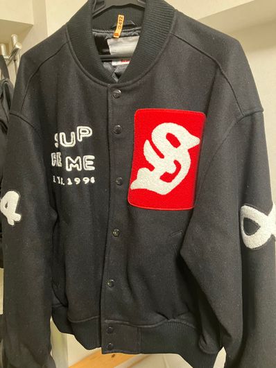 Supreme Tourist Varsity Jacket "Black"