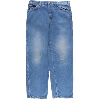 古着 ディッキーズ Dickies テーパードデニムパンツ メンズw34相当/eaa592968