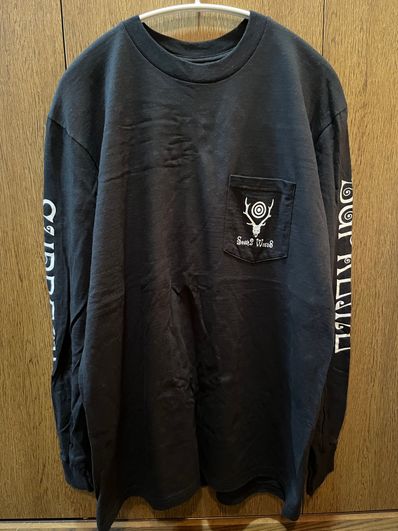 Supreme / SOUTH2 WEST8 L/S Pocket Tee "Black"
