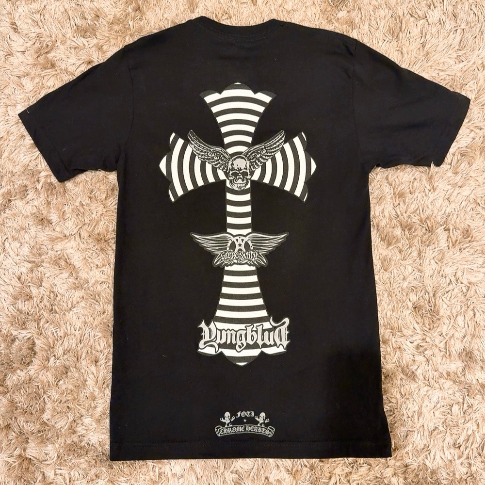Chrome Hearts Foti YungBlud Cemetery Cross S/S T-Shirt "Black"