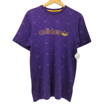 00S ロゴプリント 総柄 モノグラム S/S Tシャツ【1143498197636】