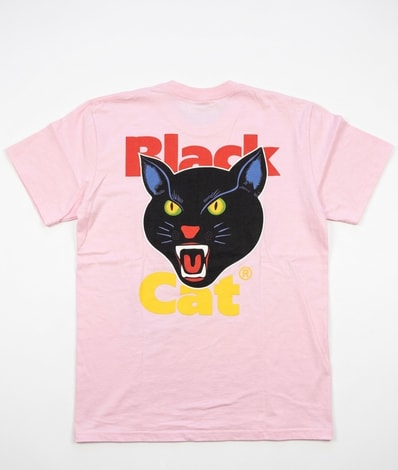 Supreme Black Cat Tee "Light Pink"