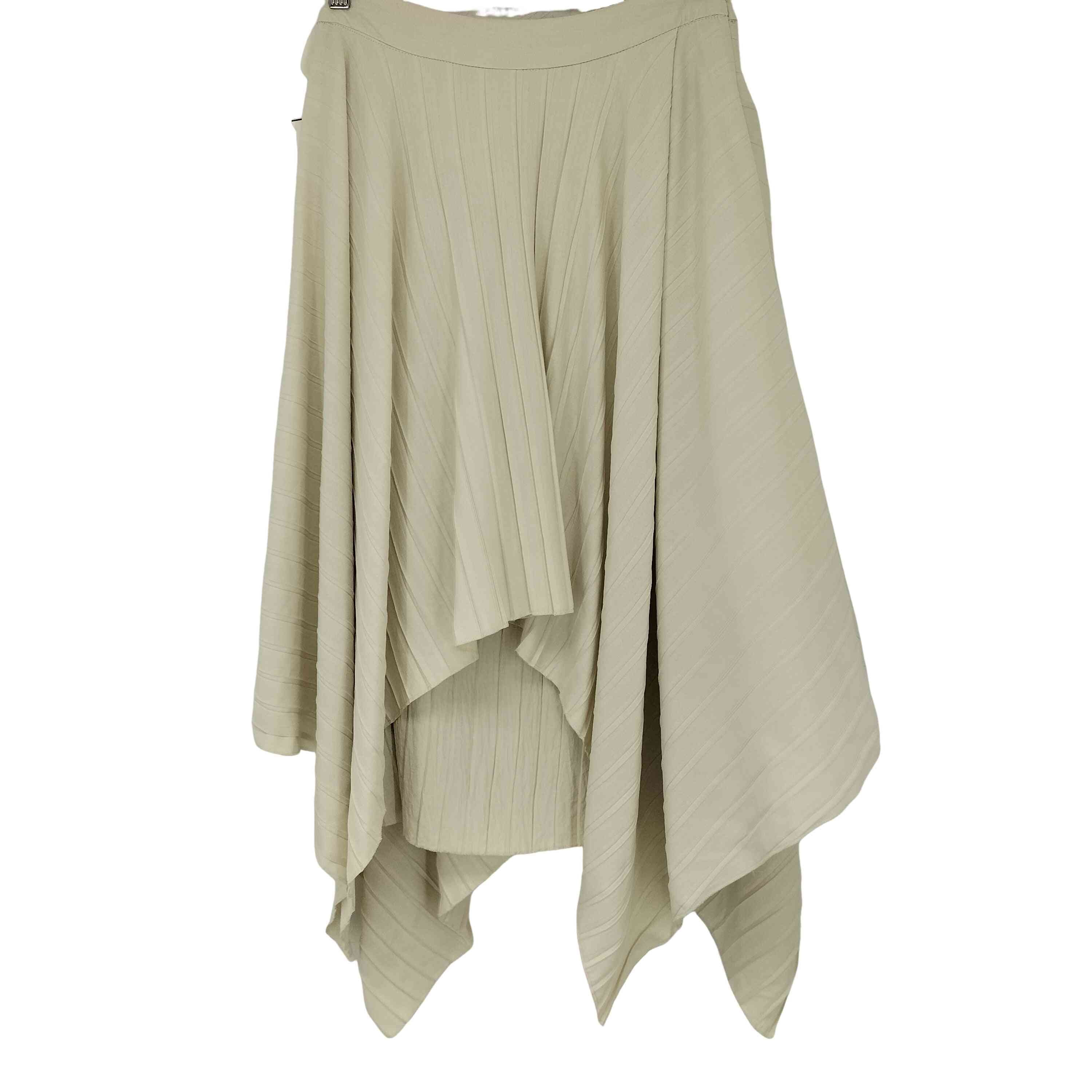 Asymmetric Pleated skirt【1137913042427】