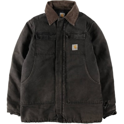 古着 カーハート Carhartt トラディショナルコート 中綿入り ダックワークジャケット メンズL相当/eaa636557