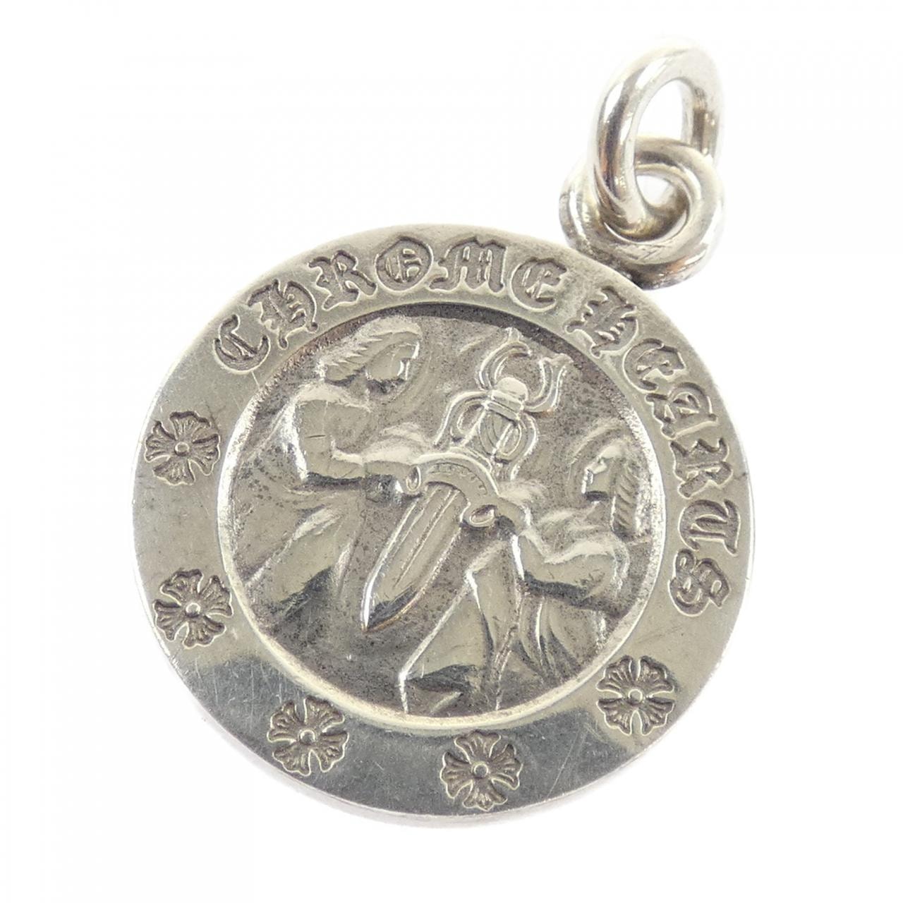 クロムハーツ CHROME HEARTS ANGEL MEDAL V2 CHROME HEARTS/CH PLUSES 202033719SLVXXX111 PENDANT