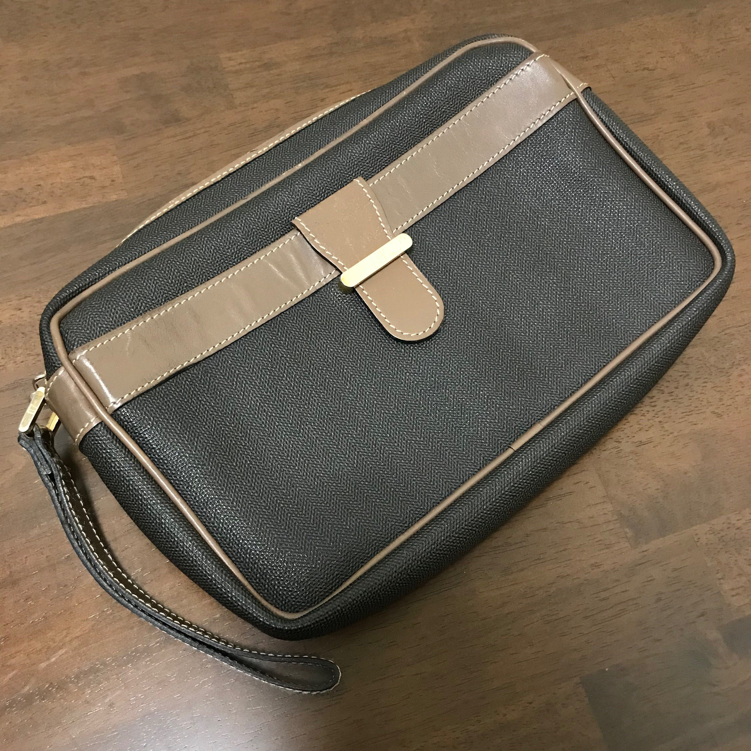 ダンヒル セカンドバッグ dunhill クラッチバッグ