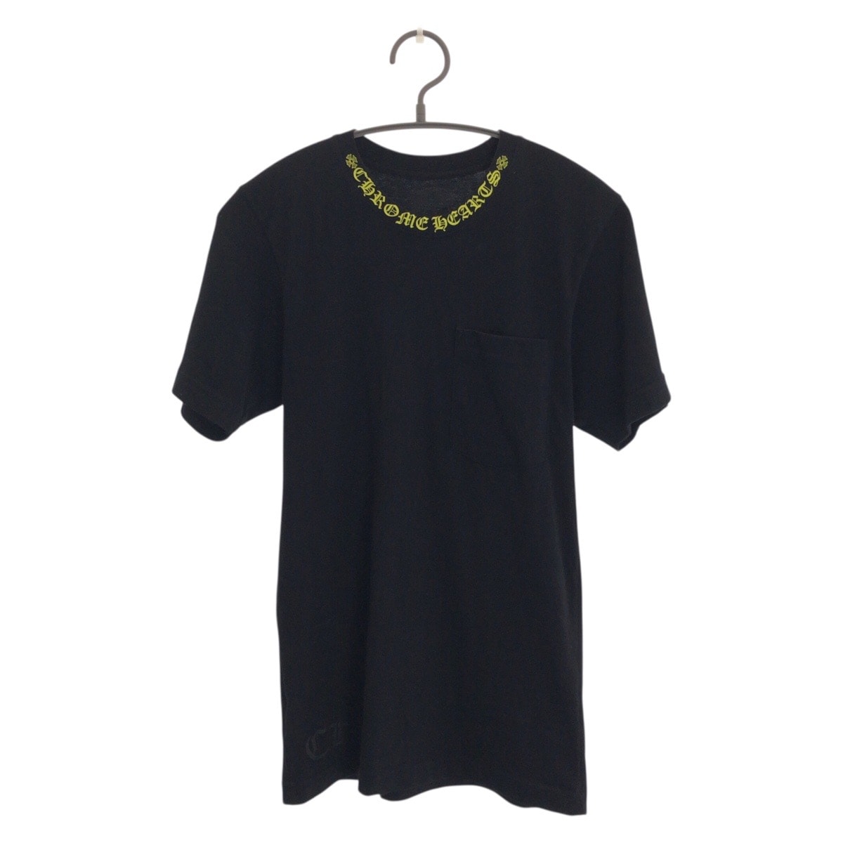 Chrome Hearts Neck Logo S/S T-Shirt "Black/Yellow"