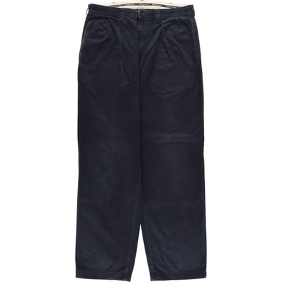 古着 ラルフローレン Ralph Lauren Polo Ralph Lauren ANDREW PANT ツータック チノパンツ メンズw35相当/eaa606358