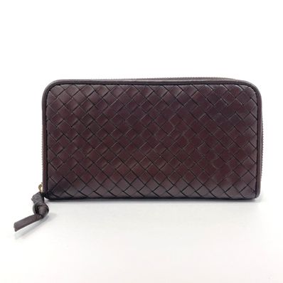 ボッテガヴェネタ 長財布 イントレチャート ラウンドジップ 11407