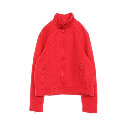 ルイ・ヴィトン LOUIS VUITTON モノグラム ソフトデニムジャケット 衣料品 アウター コットン レッド メンズ レッド系 【中古】
