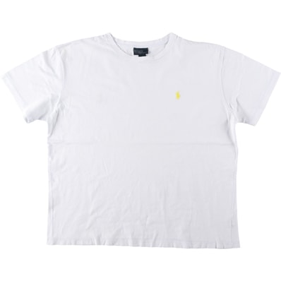 古着 ラルフローレン Ralph Lauren POLO by Ralph Lauren 半袖 ワンポイントロゴTシャツ メンズL相当/eaa661070
