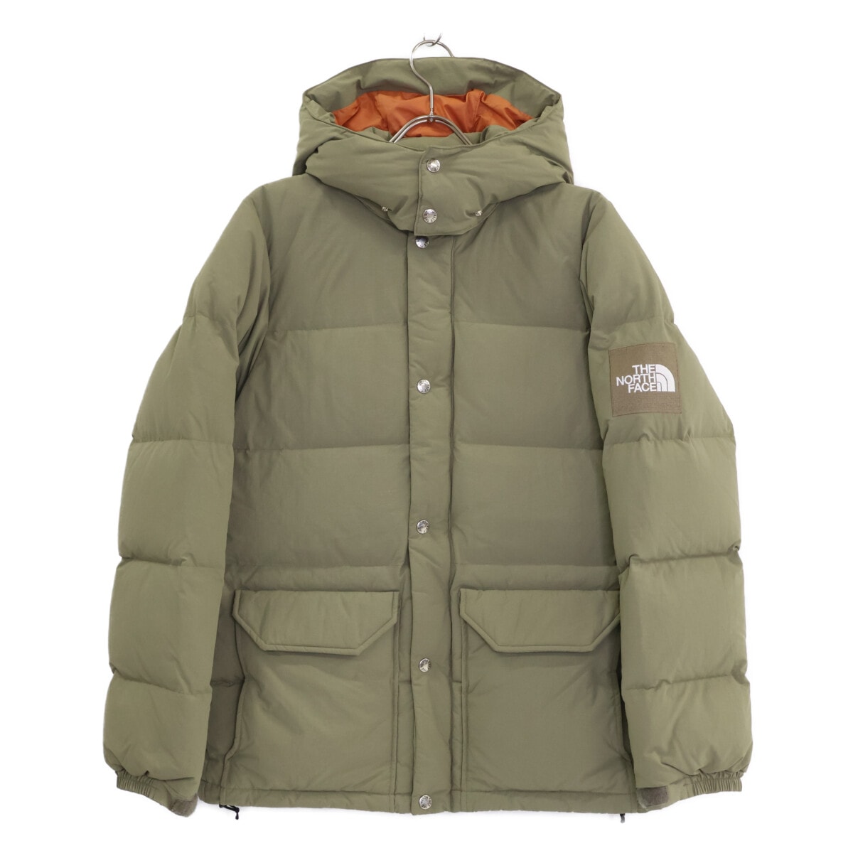 ノースフェイス ND91637 グリーン CAMP Sierra Short キャンプシエラショート ダウンジャケット M