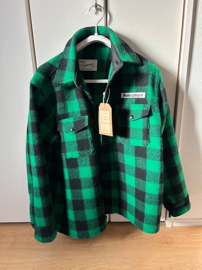SubCulture Buffalo Check Jacket "Green x Black"