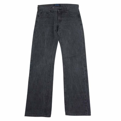 NEIGHBORHOOD ネイバーフッド デニムパンツ DCNH-PT-W02 セルビッチ ブラック デニム パンツ グレー系 S【中古】