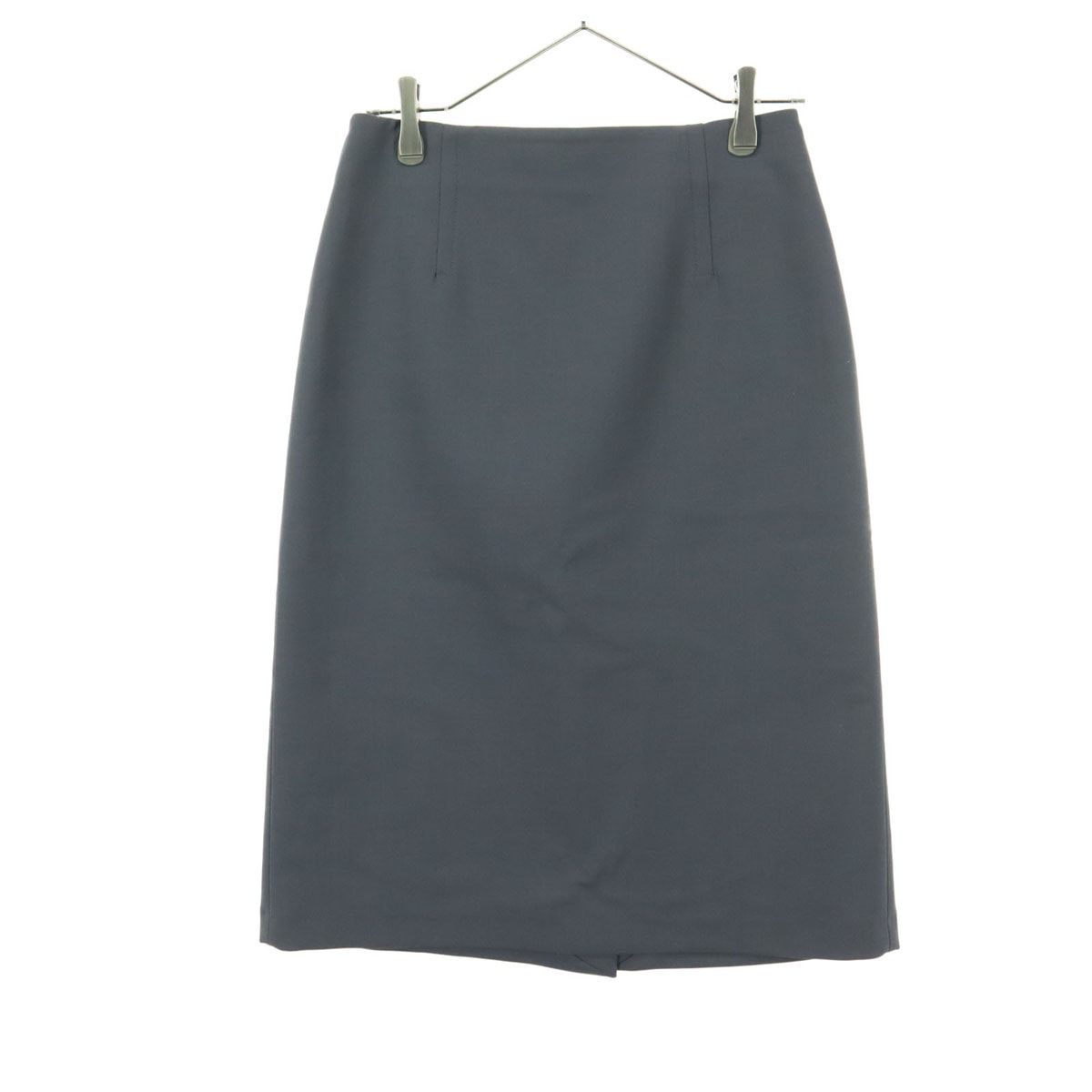 美品 ZARA ザラ ミディ丈 タイトスカート XS グレー