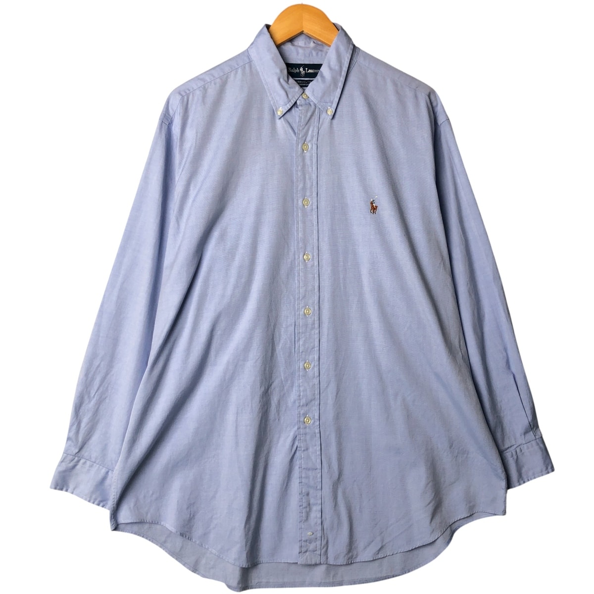 古着 ラルフローレン Ralph Lauren YARMOUTH 長袖 ボタンダウンシャツ メンズXL相当/eaa575633