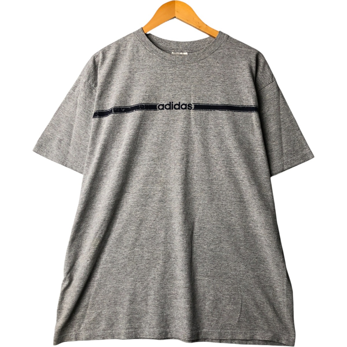 古着 アディダス adidas ロゴプリントTシャツ メンズL相当/eaa571133