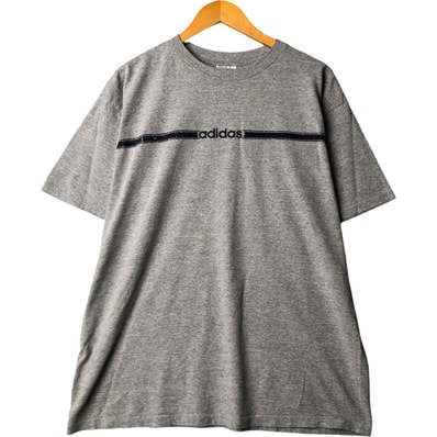 古着 アディダス adidas ロゴプリントTシャツ メンズL相当/eaa571133
