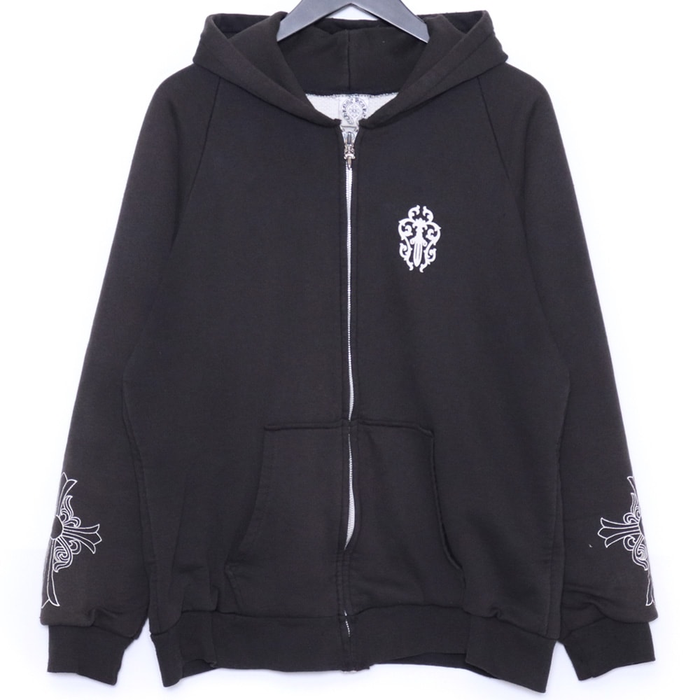 CHROME HEARTS オールド ヴァインダガー ジップアップパーカー
