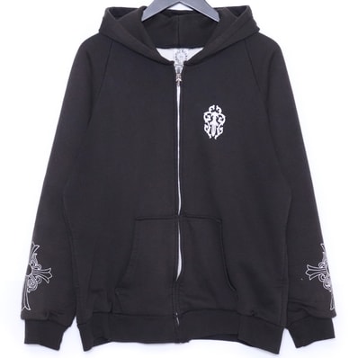 CHROME HEARTS オールド ヴァインダガー ジップアップパーカー