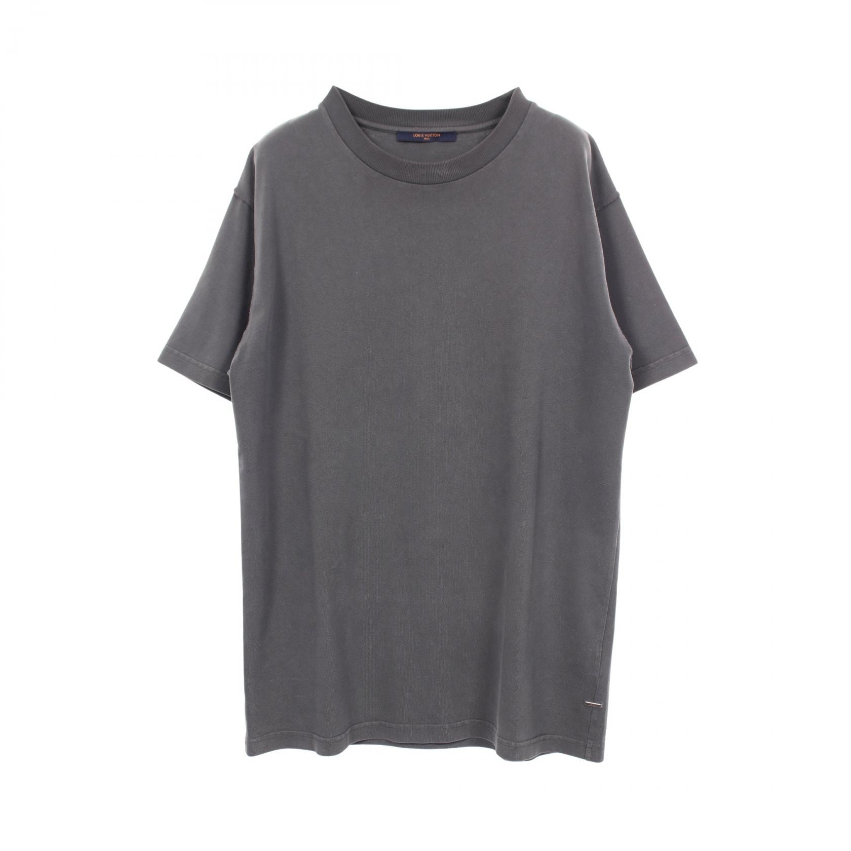 ルイ・ヴィトン LOUIS VUITTON インサイドアウト ヴィンテージ加工 半袖Tシャツ 衣料品 トップス コットン グレー メンズ グレー系 RM202Q JYN HIY47W 【中古】