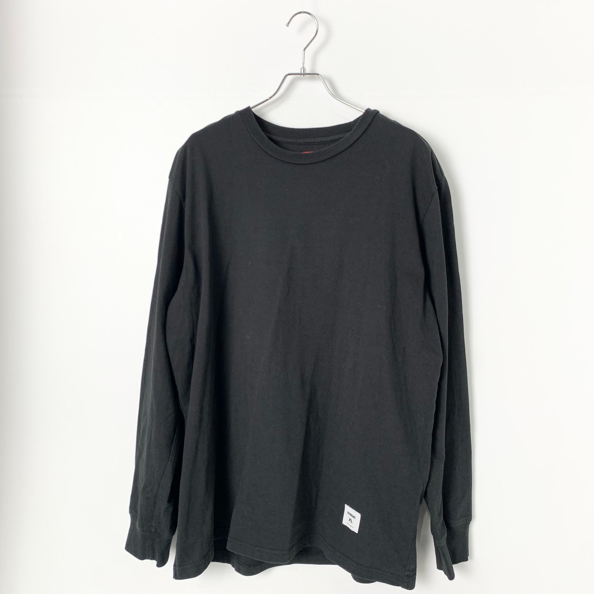 Supreme Trademark L/S Top "Black" (19FW)