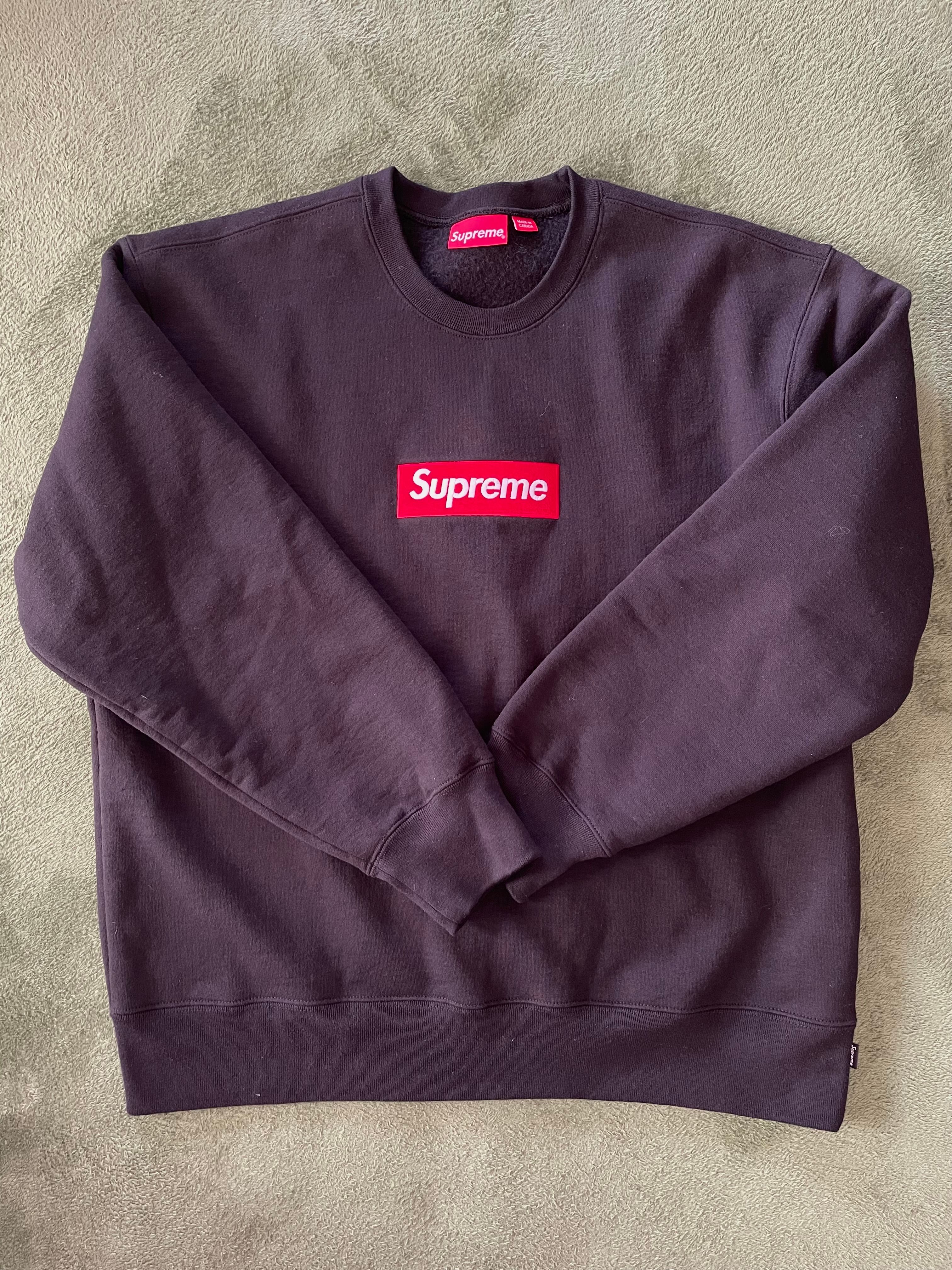 Supreme Box Logo Crewneck "Black" (22FW)