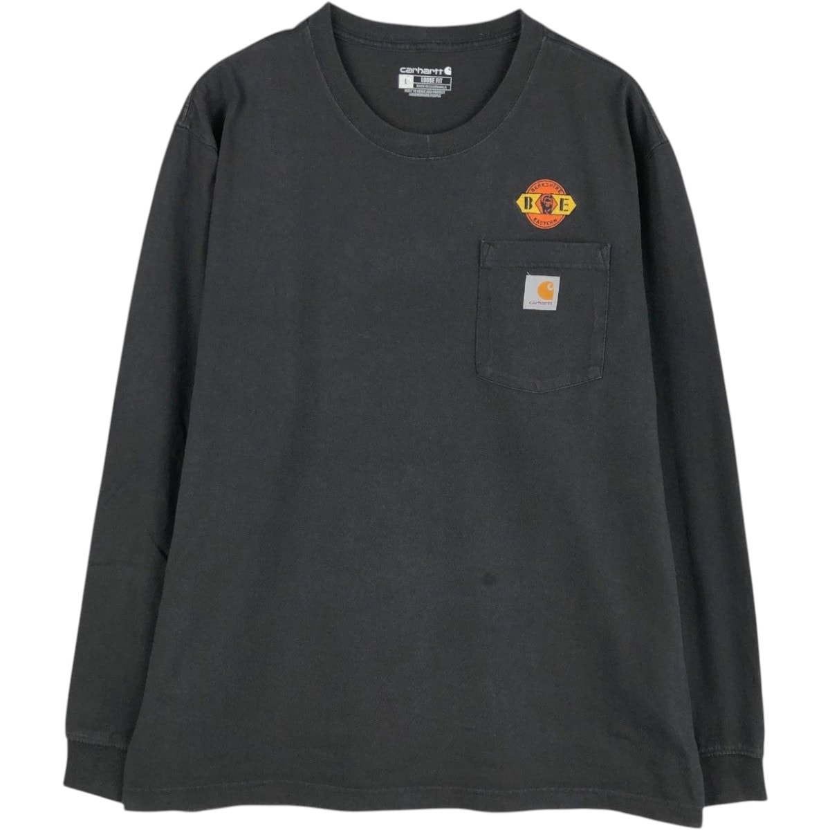 古着 カーハート Carhartt 無地ポケットロングTシャツ ロンT メンズL相当/eaa669144